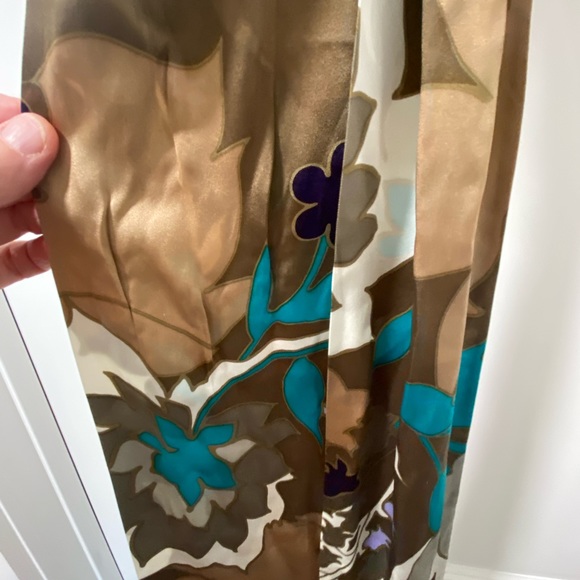 Extra long silk scarf vintage escada - Picture 1 of 4